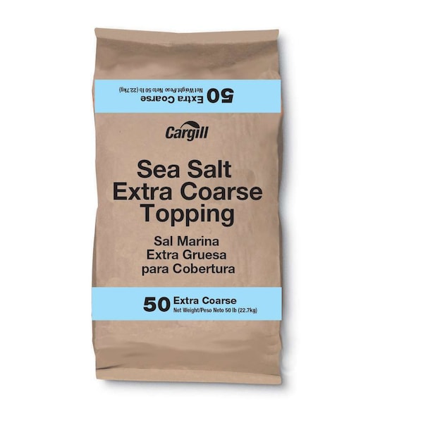 Cargill Sea Salt Extra Coarse Topping 50lbs